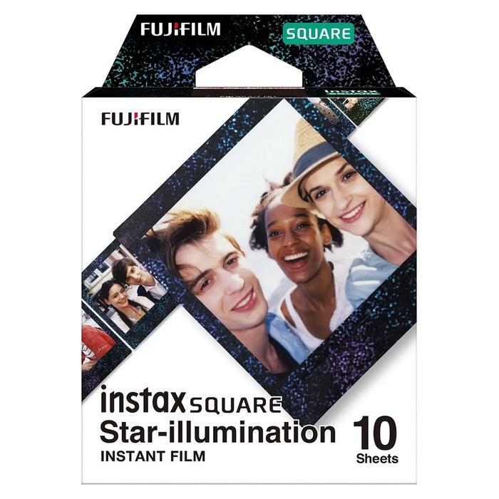 Fujifilm Instax Square Film - Star Illumination - 10 Sheets