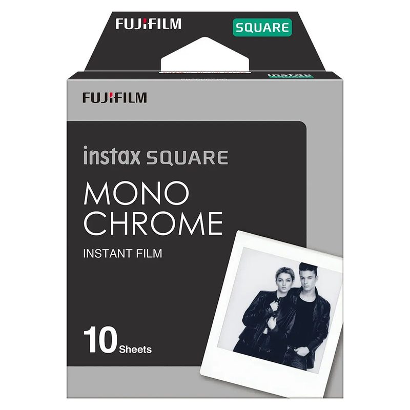 Fujifilm Instax Square Monochrome Instant Film (10 Sheets)