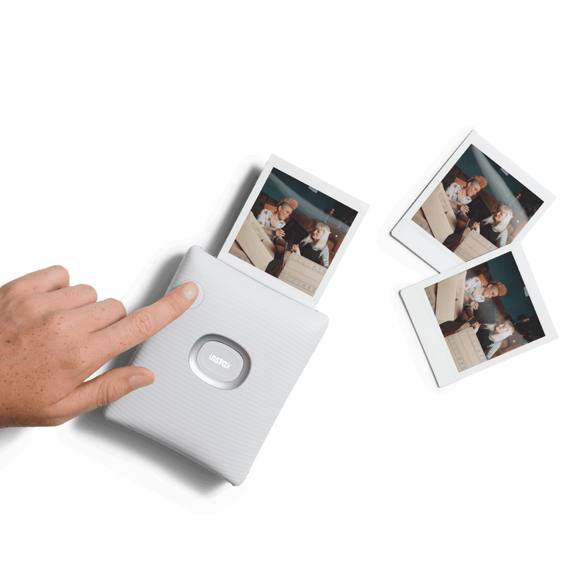 Fujifilm Instax Square Link Smartphone Printer Ash White