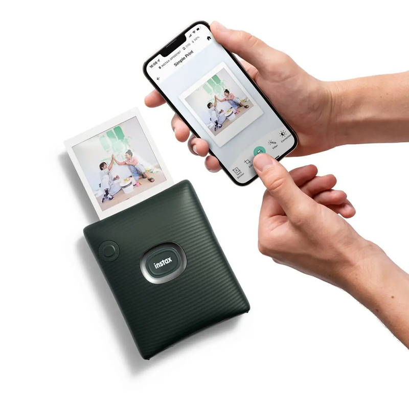 Fujifilm Instax Square Link Smartphone Printer Midnight Green