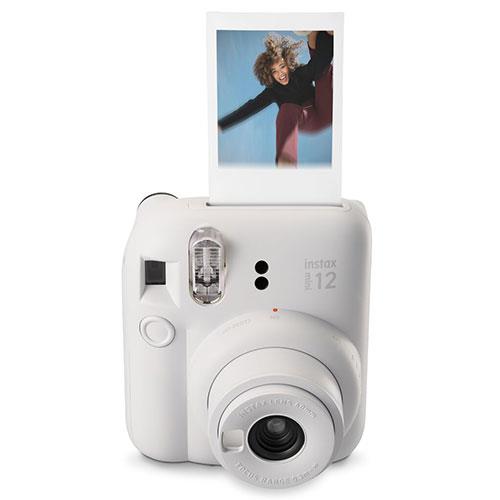 Fujifilm Instax Mini 12 Instant Camera - Clay White — The Flash Centre