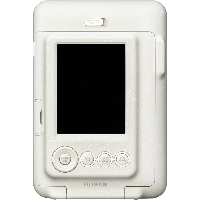 Fujifilm Instax Mini LiPlay Hybrid Instant Camera Misty White         