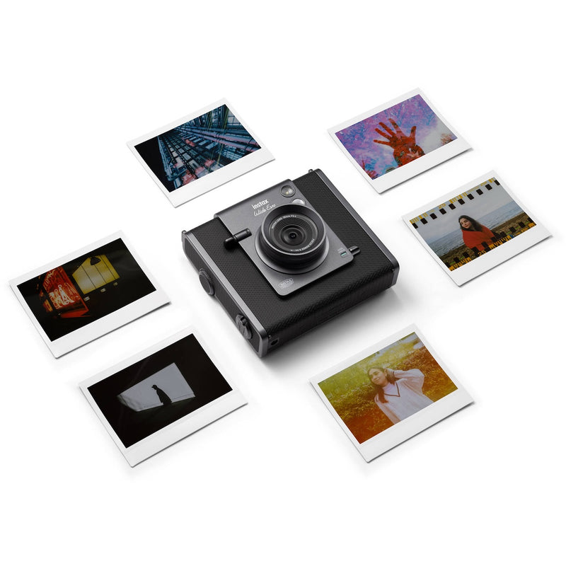 Fujifilm Instax Wide Evo Hybrid Instant Camera Black