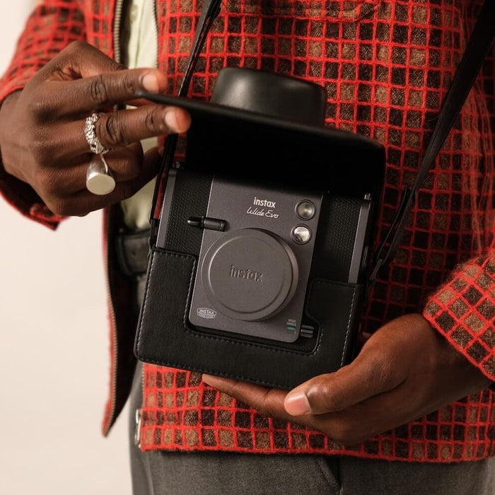 Fujifilm Instax Wide Evo Hybrid Instant Camera Black