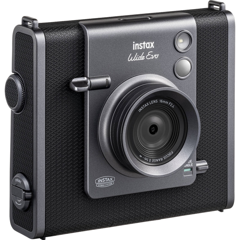 Fujifilm Instax Wide Evo Hybrid Instant Camera Black