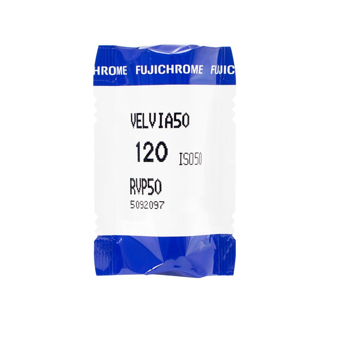 Fujifilm Velvia 50 Colour Positive 120 Roll Slide Film (5-Pack)