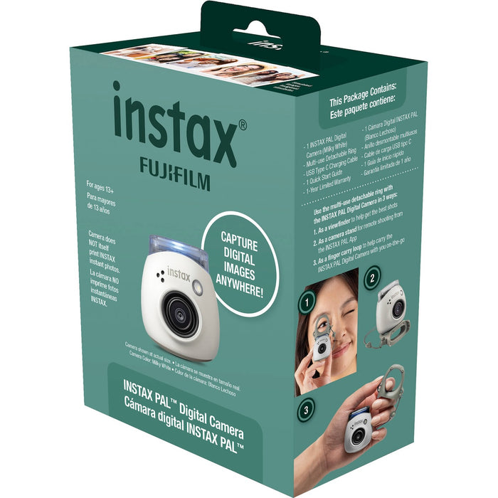 Fujifilm Instax Pal Digital Camera Milky White