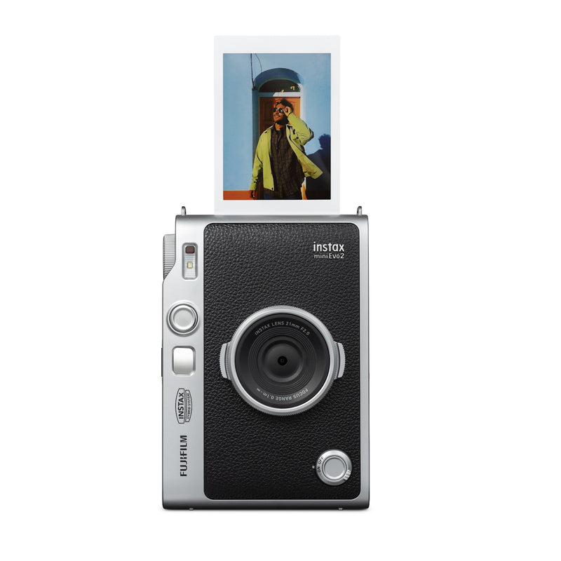 Fujifilm Instax Mini Evo 2 Hybrid Instant Camera Black