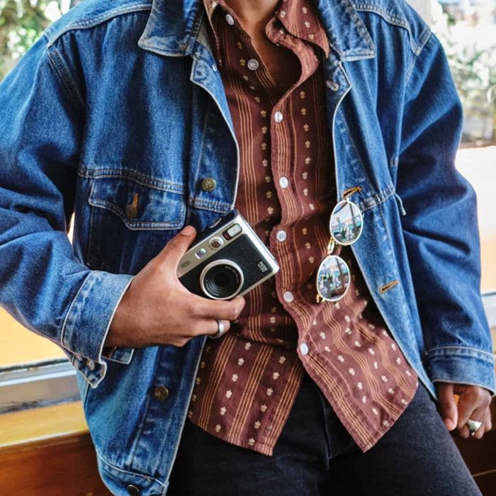 Fujifilm Instax Mini Evo Hybrid Instant Camera Black