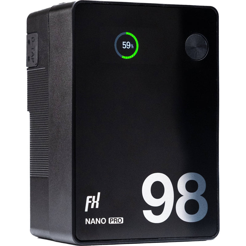 FXLION Nano Pro 14.4V 98Wh V-Mount Battery with USB-C PD 100W