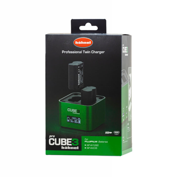 Hahnel ProCube3 Professional Twin Charger for Fujifilm