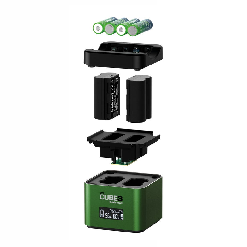 Hahnel ProCube3 Professional Twin Charger for Fujifilm