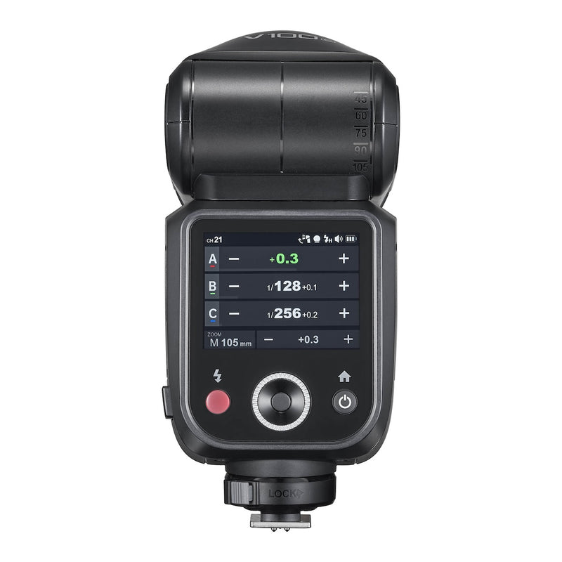 Godox V100 F 100Ws Round-Head TTL Speedlite for Fujifilm