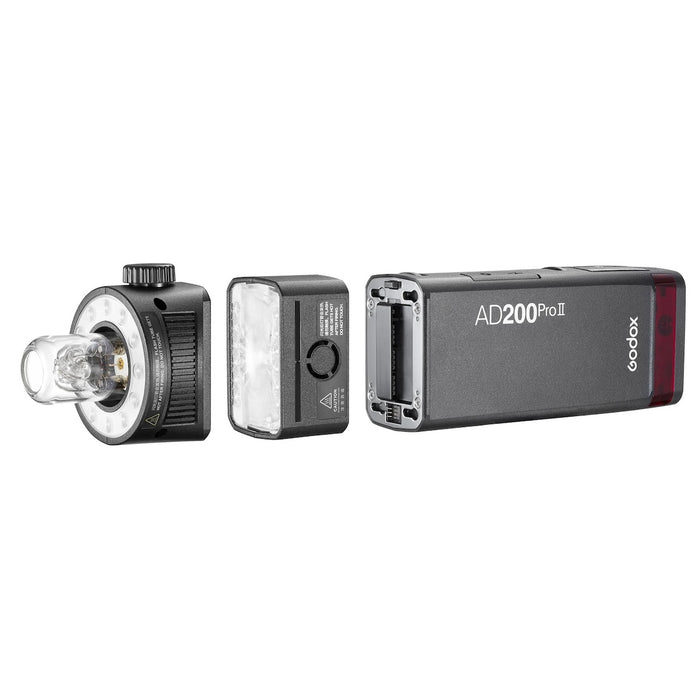 Godox AD200 Pro II TTL Portable Pocket Flash Head