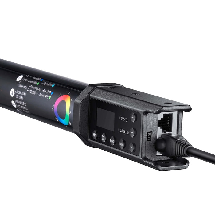 GODOX TL60 Full-Color RGB Tube Light 2500K-6500K CRI 96 TLCL 98 Exacte Kleur 39 Lichteffecten Ingebouwde Batterij Ondersteuning Ingebouwde Knoppen / APP/Afstandsbediening GODOX TLB-02 Ondersteuning GODOX TL60 Full-Color RGB Tube Light 2500K-6500K CRI 96 TLCL 98 Exacte Kleur 39 Lichteffecten Ingebouwde Batterij Ondersteuning Ingebouwde Knoppen / APP/Afstandsbediening GODOX TLB-02 Ondersteuning