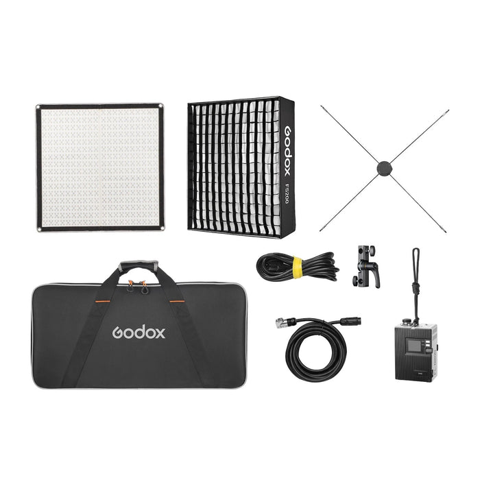 Godox FL200R 2'x2' Flexible Mat RGB LED Light Panel Kit with Softbox
