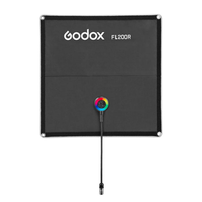 Godox FL200R 2'x2' Flexible Mat RGB LED Light Panel Kit with Softbox
