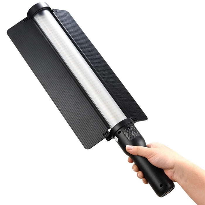 Godox LC500 Handheld LED Video Light Stick with Barndoor