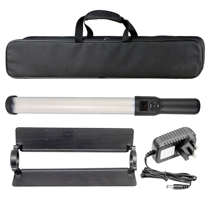 Godox LC500 Handheld LED Video Light Stick with Barndoor