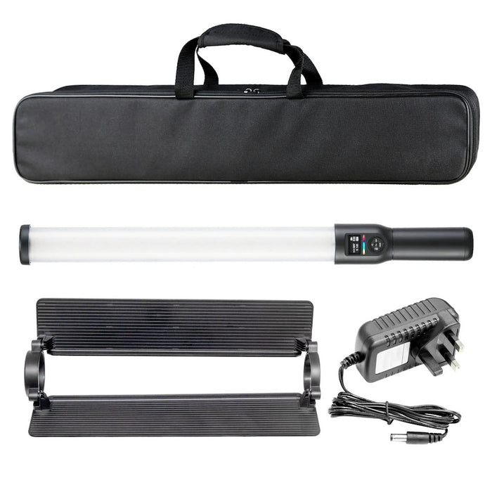 Godox LC500R Handheld LED RGB Light Stick with Barndoor