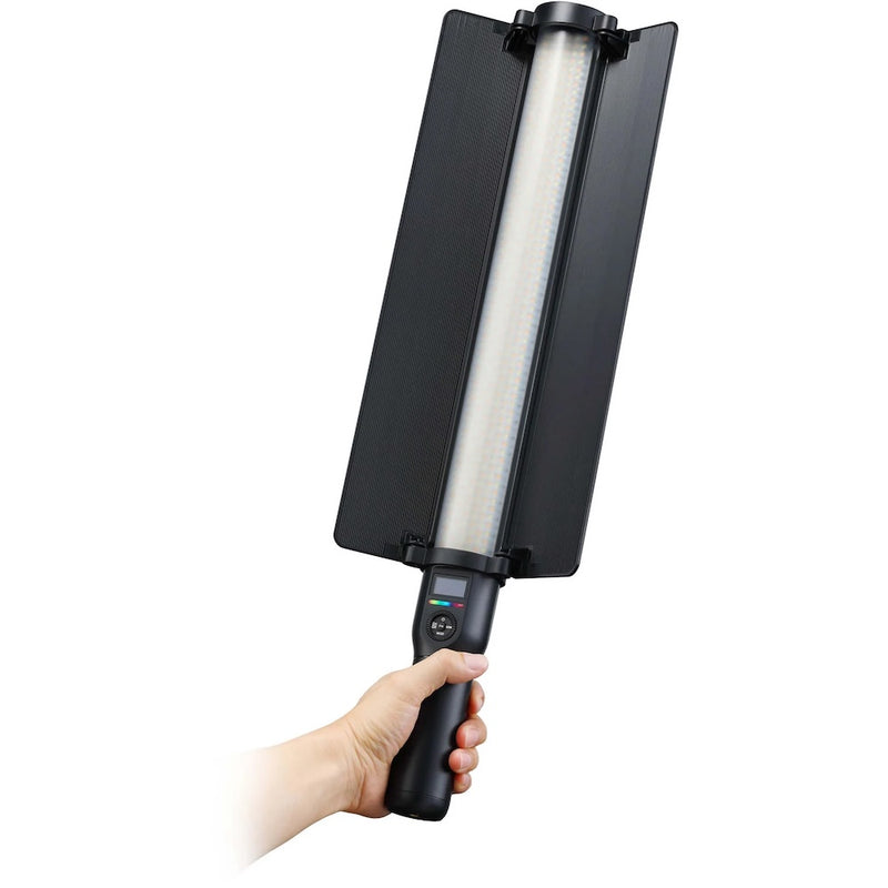 Godox LC500R Handheld LED RGB Light Stick with Barndoor