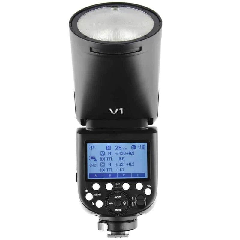 Godox V1N Round Head HSS/TTL Speedlight for Nikon with Battery