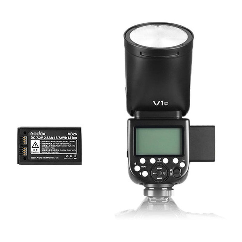 Godox V1S Round Head HSS/TTL Speedlight for Sony with Battery