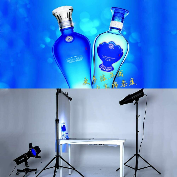 Godox BD-04 Barndoors with Colour Filters & Honey Comb Grid