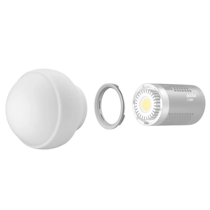 Godox ML-CD15 Omni-Directional Diffusion Sphere for Godox V1, V100, AD100, AD200 Round Flashes