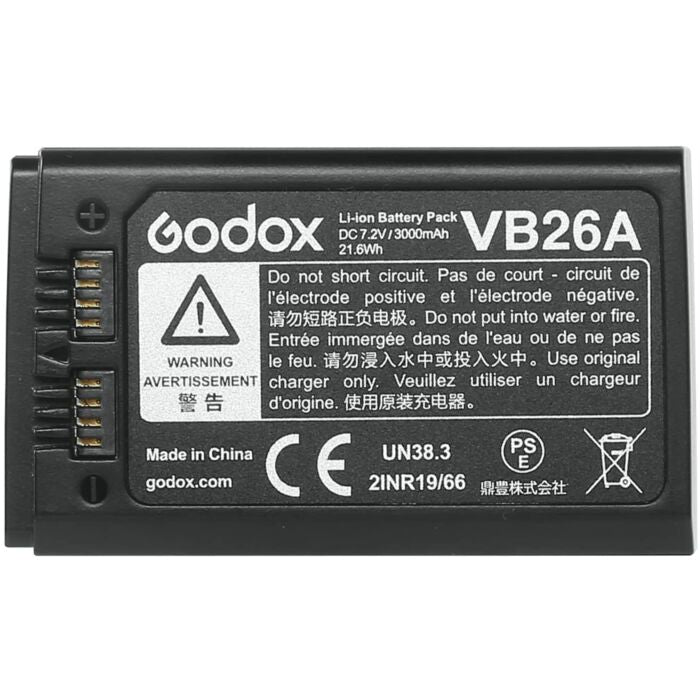Godox VB26A Battery for Godox V1, V860III & AD100Pro