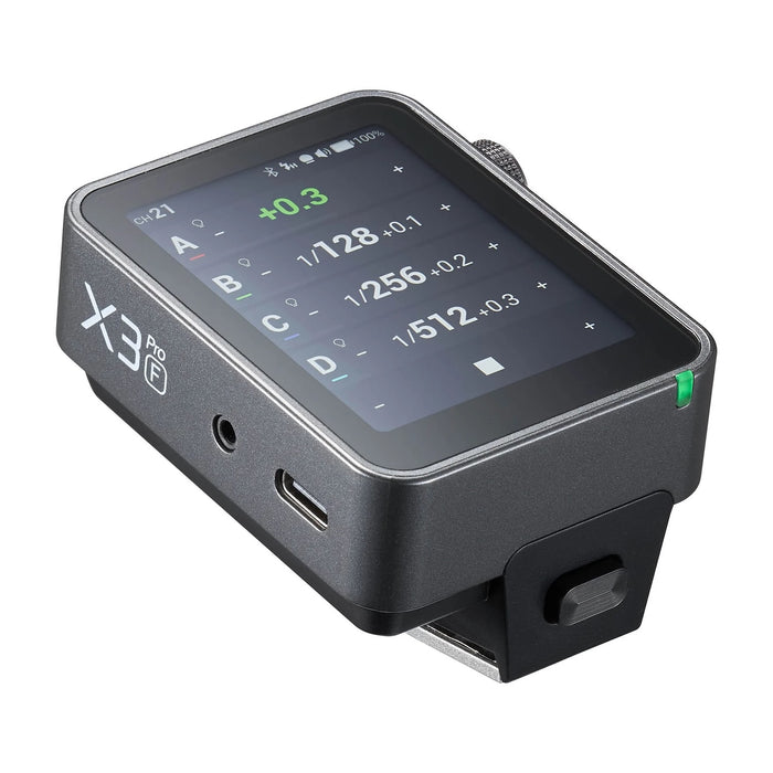 Godox X3Pro-F TTL Wireless Touch Screen Flash Trigger for Fujifilm