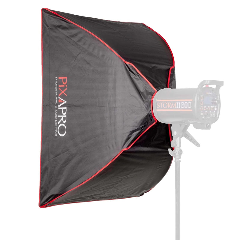 Pixapro 60x90cm Rectangular Umbrella Softbox With Grid and Bowens Mount