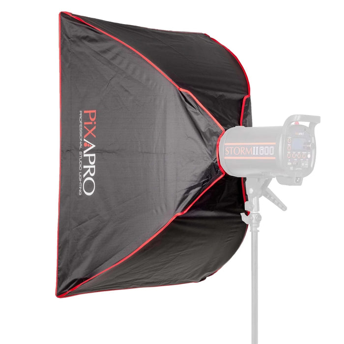 Pixapro 60x90cm Rectangular Portable Umbrella Softbox With Grid