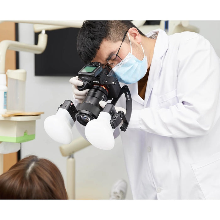 Godox MF12-DK3 Dental Flash Kit with Bracket MF-DB