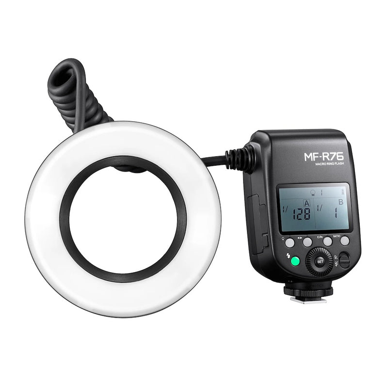 Godox MF-R76 On-Camera Macro Ring Flash