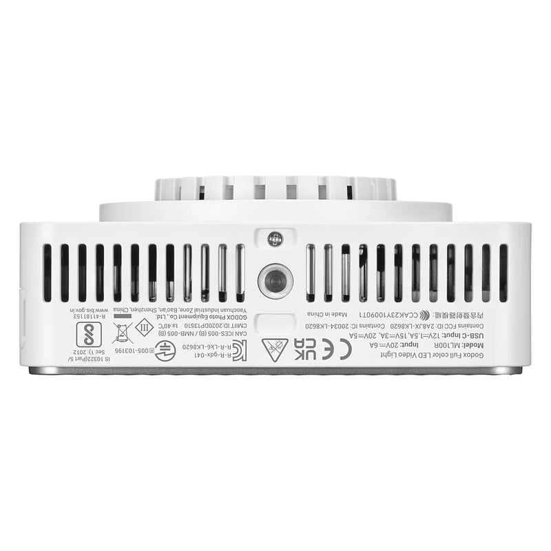 Godox ML100R Compact RGB LED Light with ML-L15 Lens Reflector