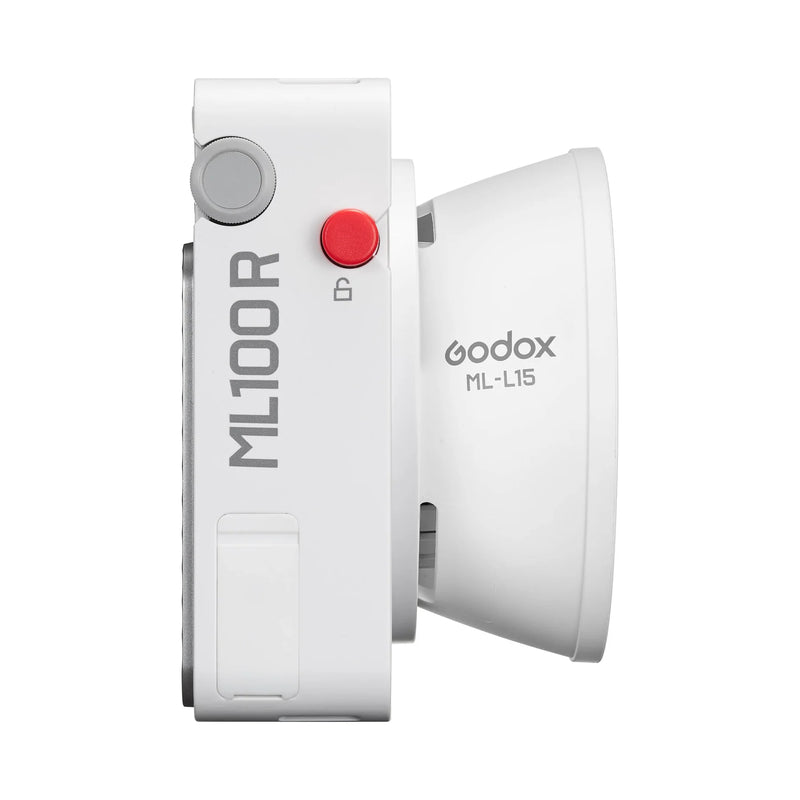 Godox ML100R Compact RGB LED Light with ML-L15 Lens Reflector