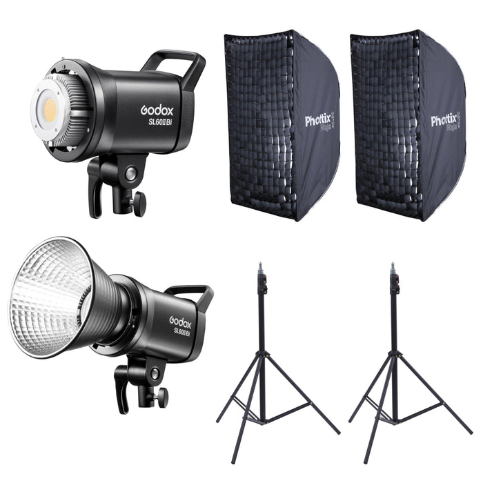 Godox SL60IIBi Two LED Head Schools Kit