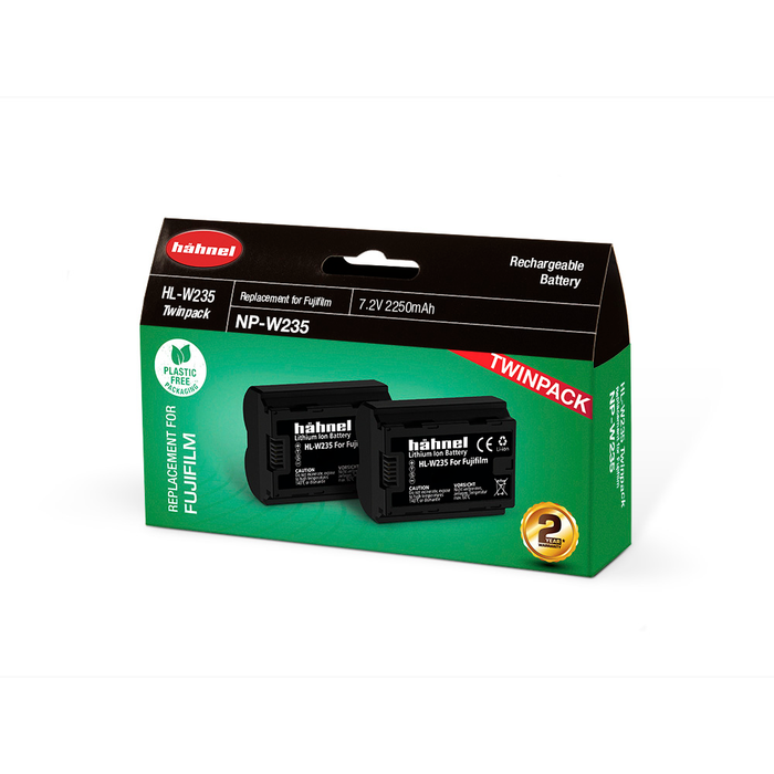 Hahnel HL-W235 FujiFilm Battery Twin Pack