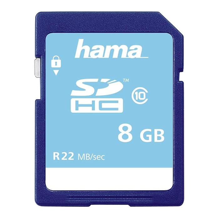 Hama SDHC 8GB Class 10 UHS-I Memory Card