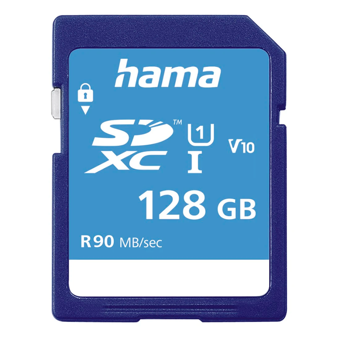 Hama SDXC 128GB Class 10 UHS-I Memory Card