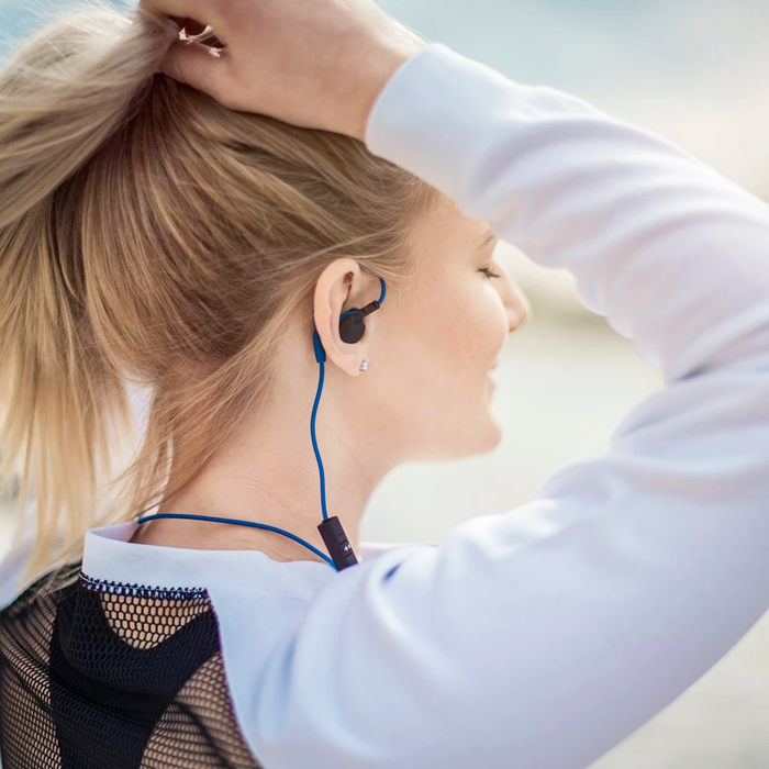 Hama Freedom Athletics In-Ear Bluetooth® Headphones with Microphone - Blue/Black