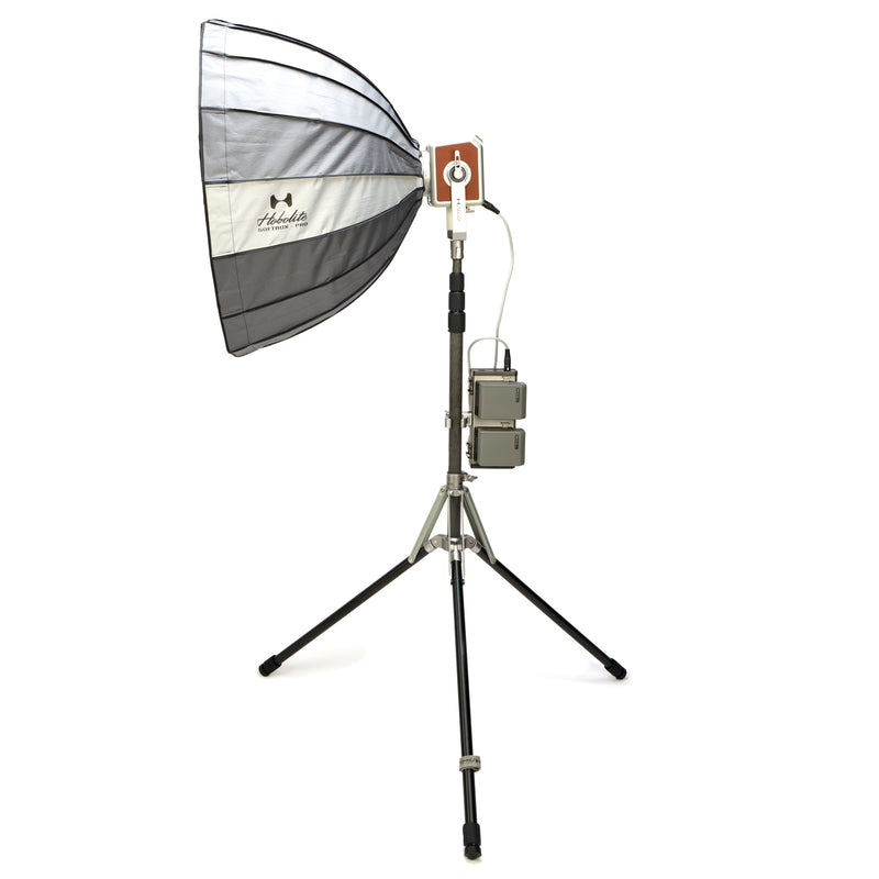 Hobolite Pro 300W Bi-Colour LED Light Creator AC/DC Kit with 95Wh V-Mount Battery