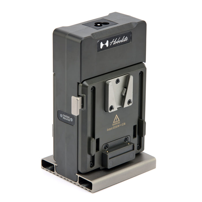 Hobolite Dual V-Mount Battery Charger with 2x  V-Mount Battery 95Wh