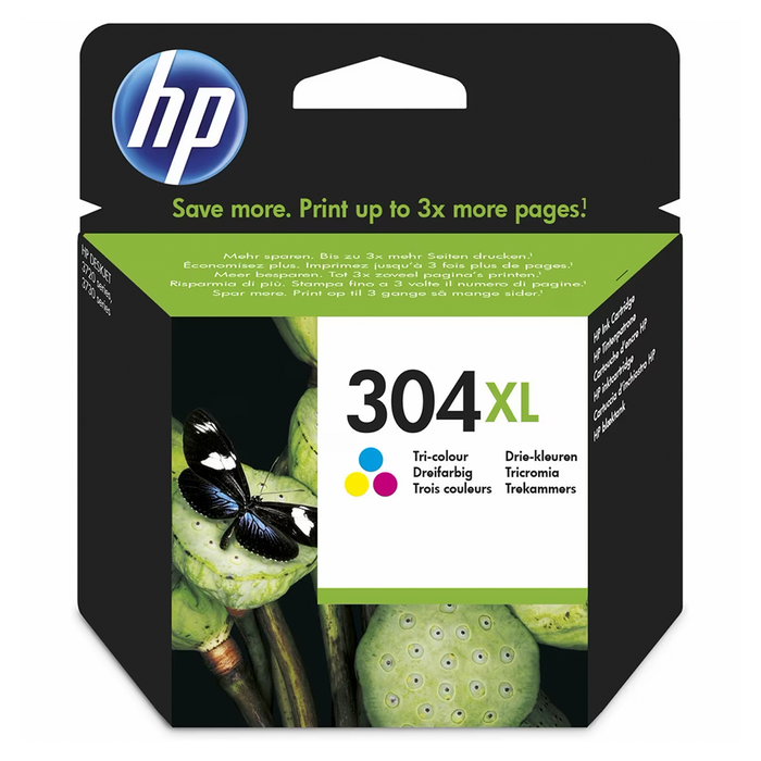 HP 304XL Tri-Colour Original Ink Cartridge