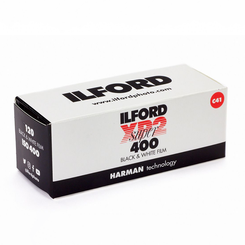 Ilford XP2 Super 400 Black & White 120 Roll Film