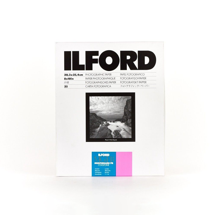 Ilford Multigrade Fibre Base Cooltone Glossy Photo Paper