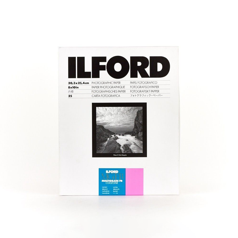 Ilford Multigrade RC Cooltone Glossy Paper (Select Sheet & Pack Size)