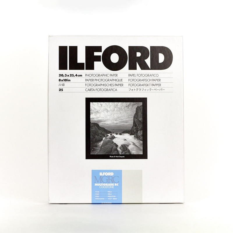 Ilford Multigrade RC Cooltone Pearl Paper (Select Sheet & Pack Size)