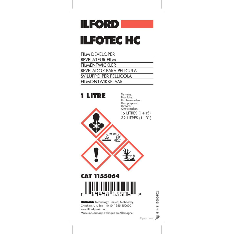 Ilford Ilfotec HC Film Developer 1L